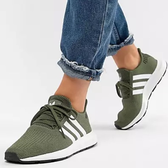 khaki womens trainers